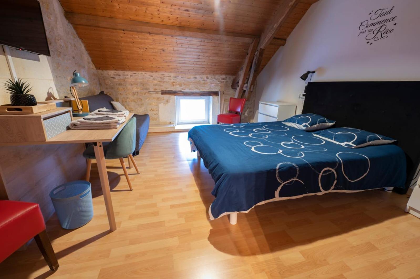 Bed and Breakfast L'Entre Deux Vignes Brizambourg Esterno foto