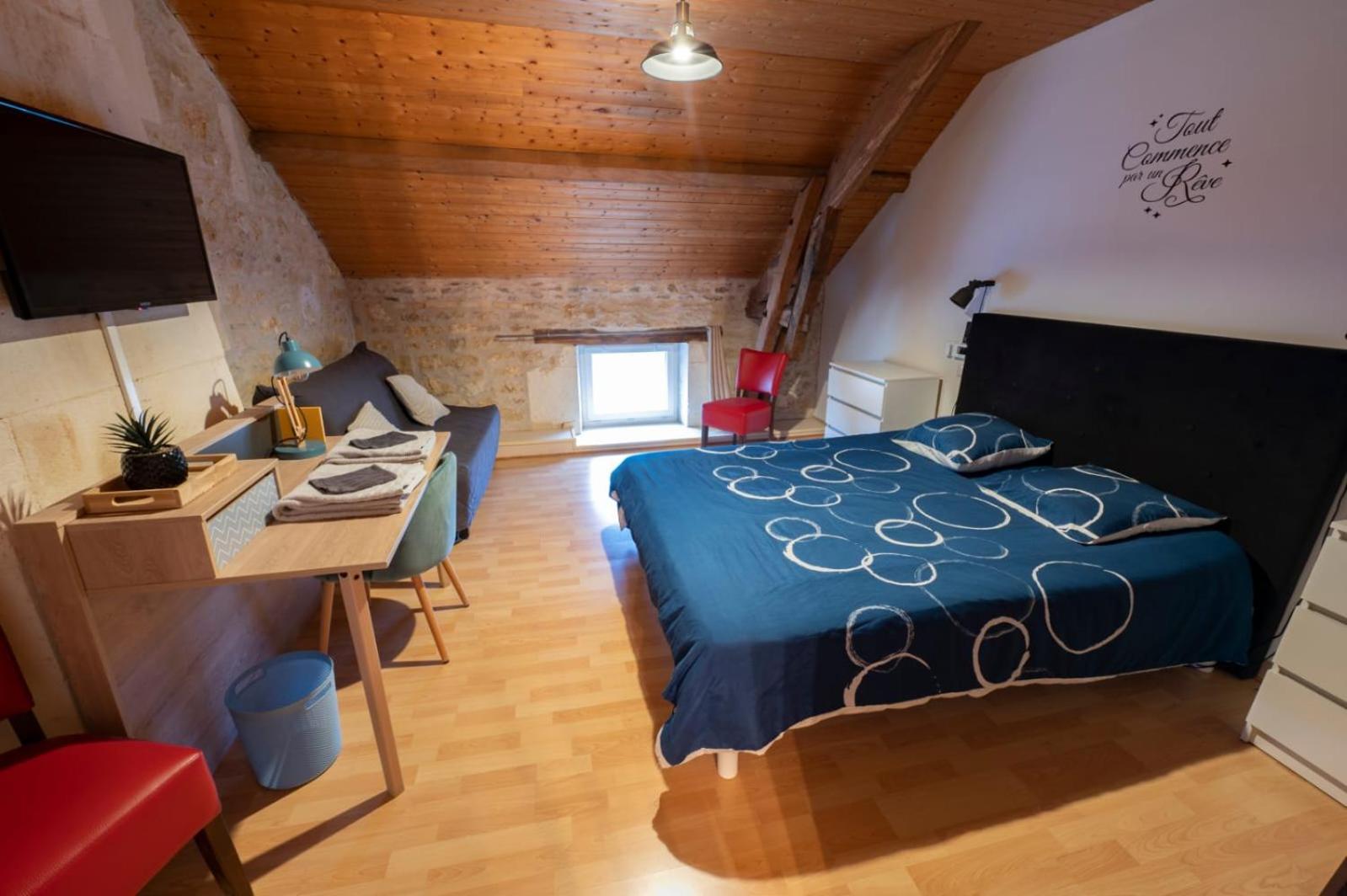 Bed and Breakfast L'Entre Deux Vignes Brizambourg Esterno foto